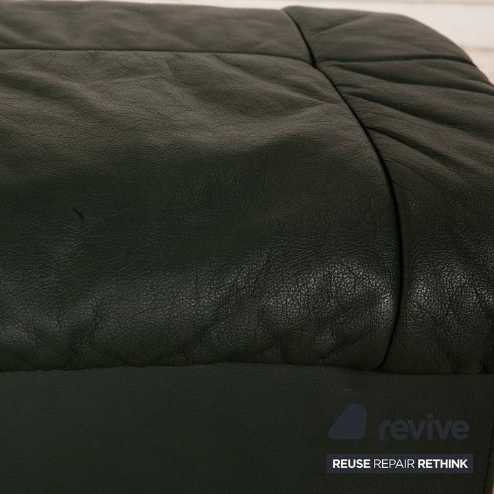 Stressless Windsor Leder Hocker Dunkelgrün Funktion