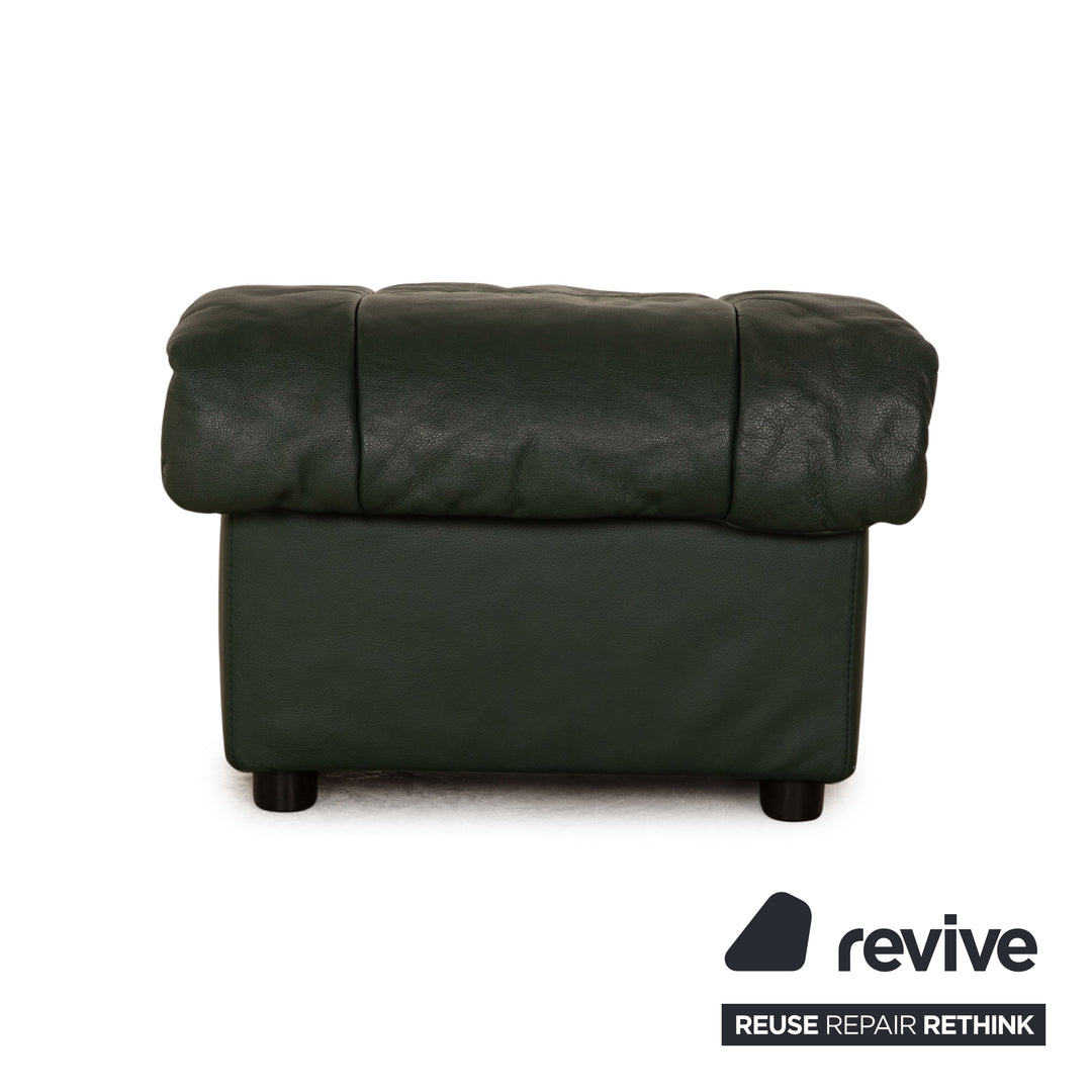 Stressless Windsor Leder Hocker Dunkelgrün Funktion