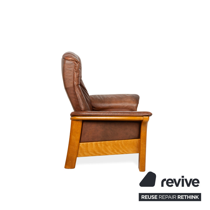 Stressless Windsor Leder Sessel Braun manuelle Funktion