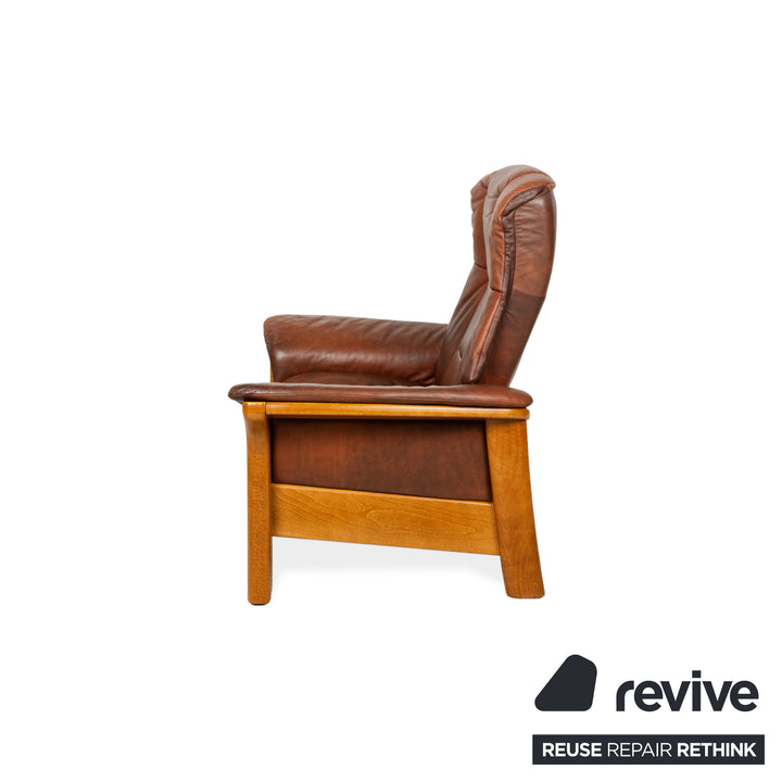 Stressless Windsor Leder Sessel Braun manuelle Funktion