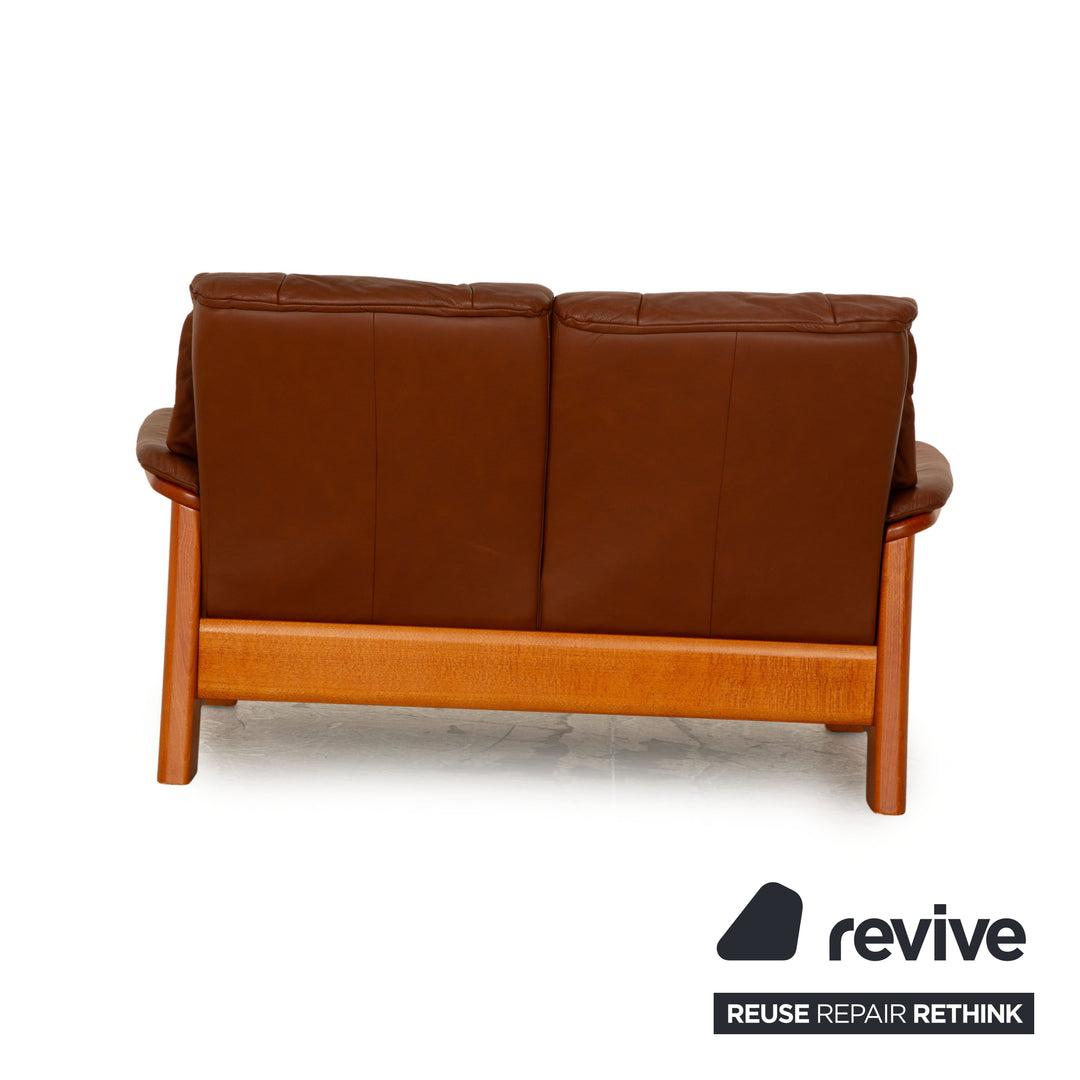 Stressless Windsor Leder Zweisitzer Braun  Sofa Couch