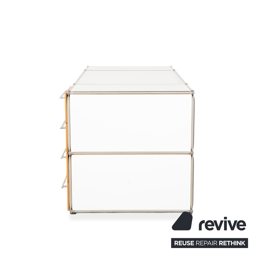 System180 Metall Schreibtisch Weiß Homeoffice Holz