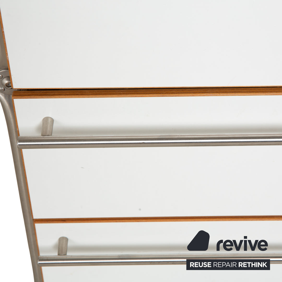 System180 Metall Schreibtisch Weiß Homeoffice Holz