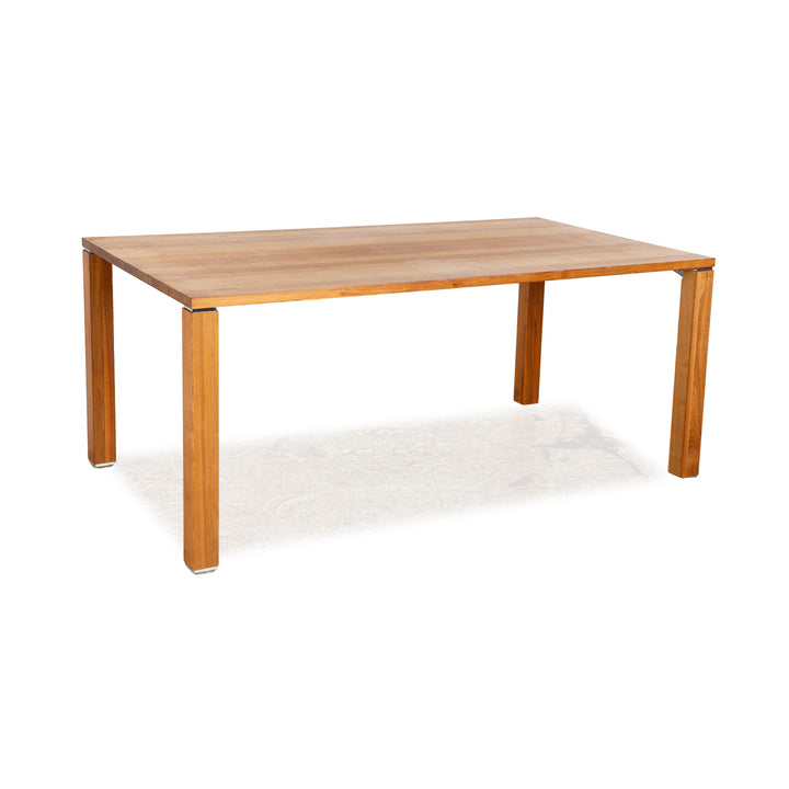 Team 7 Cubus Wooden Dining Table Brown 175 x 75 x 100 cm