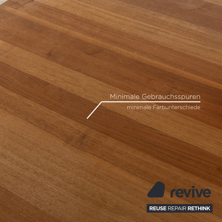 Team 7 Cubus Wooden Dining Table Brown 175 x 75 x 100 cm