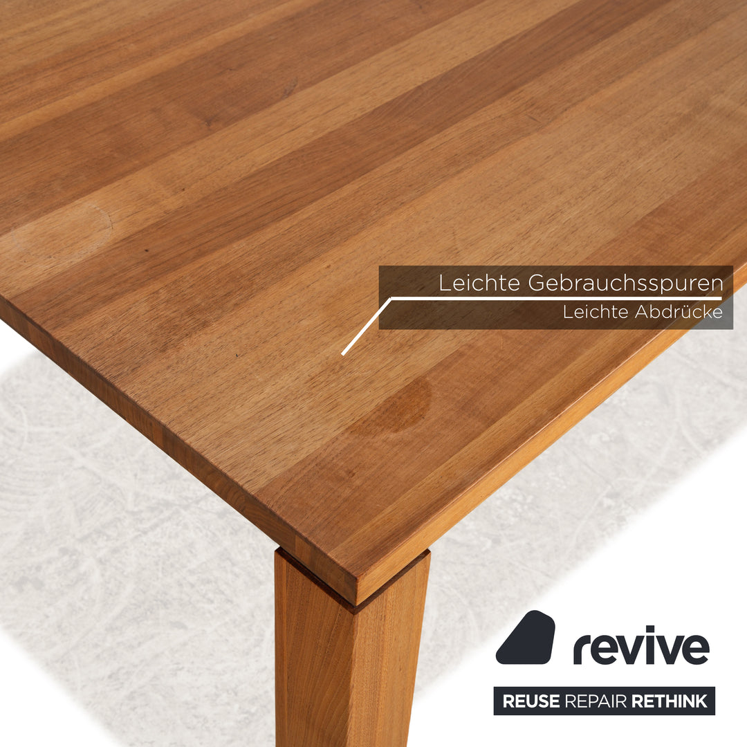 Team 7 Cubus Wooden Dining Table Brown 175 x 75 x 100 cm