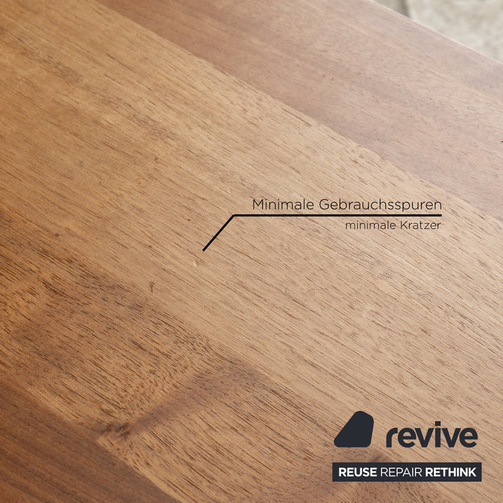 Team 7 Cubus Wooden Dining Table Brown 175 x 75 x 100 cm