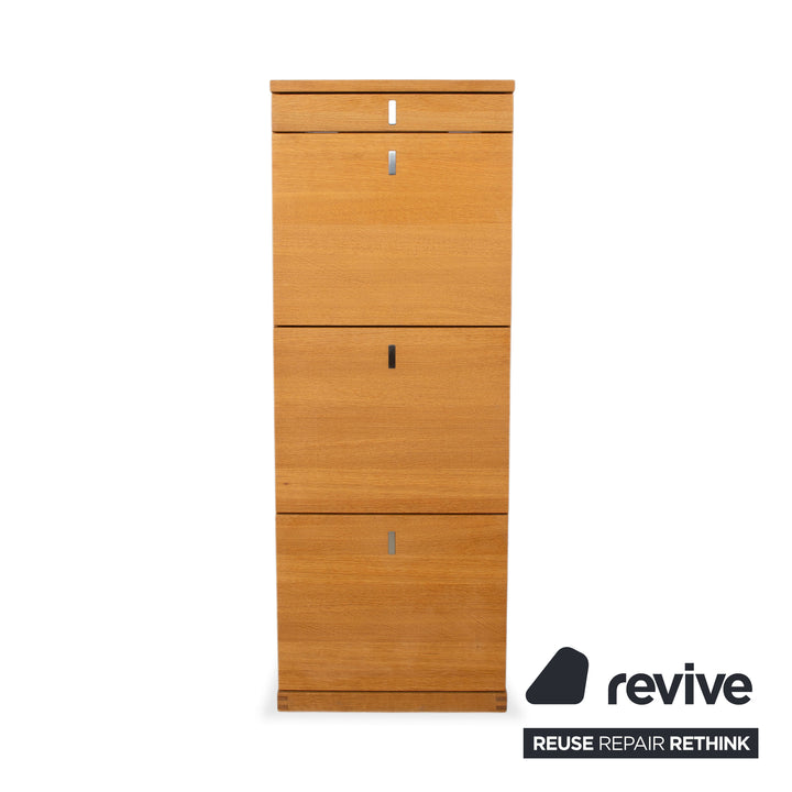 Team 7 Cubus Holz Sideboard Schuhschrank Braun Eiche