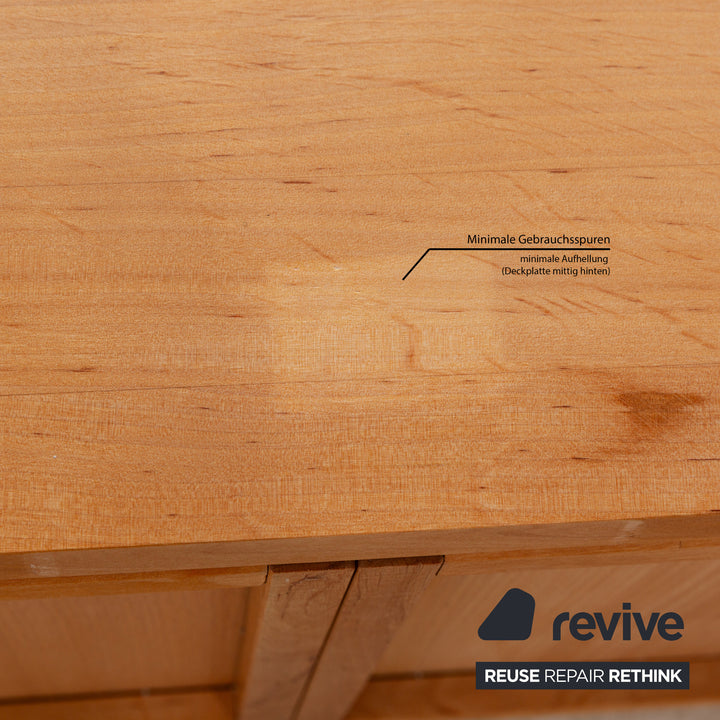 Team 7 Cubus wooden sideboard brown solid wood lowboard drawers