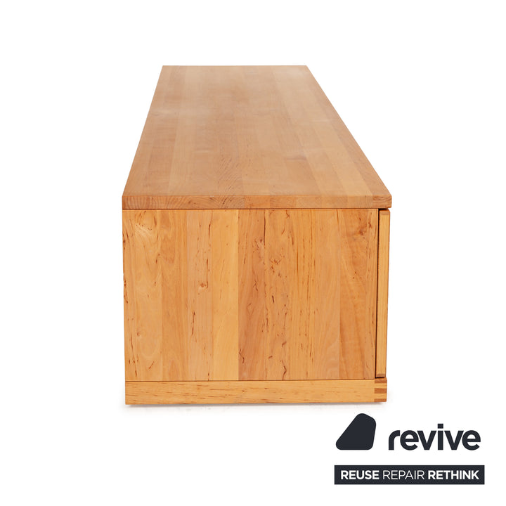 Team 7 Cubus wooden sideboard brown solid wood lowboard drawers