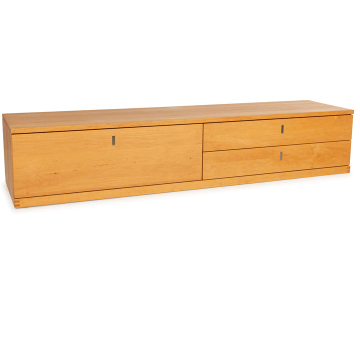 Team 7 Cubus wooden sideboard brown solid wood lowboard drawers