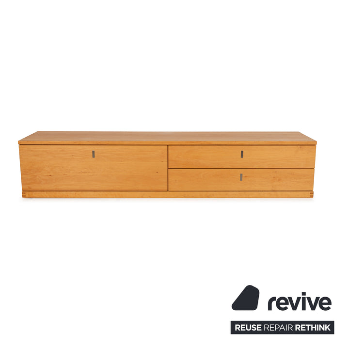 Team 7 Cubus wooden sideboard brown solid wood lowboard drawers