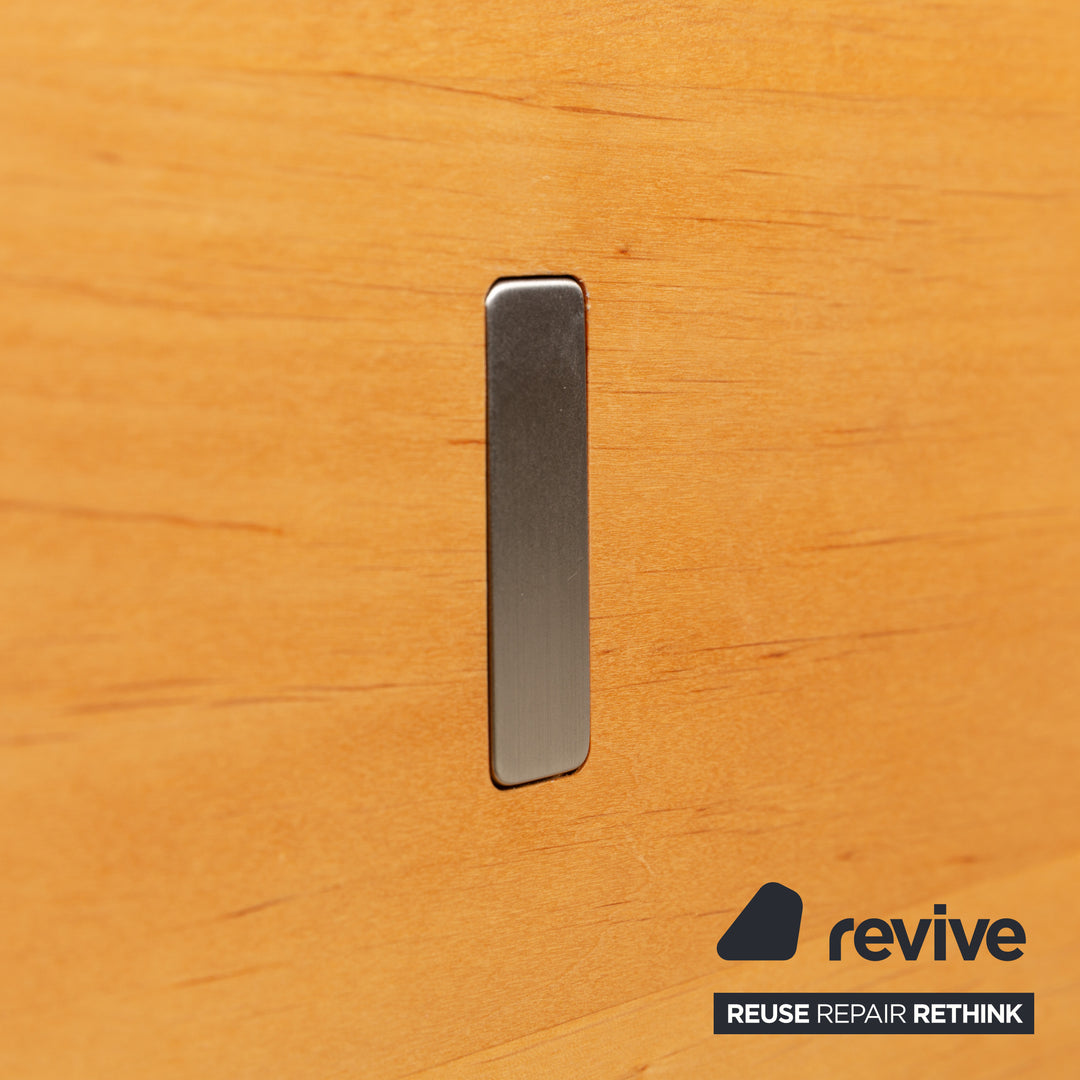 Team 7 Cubus wooden sideboard brown solid wood lowboard drawers