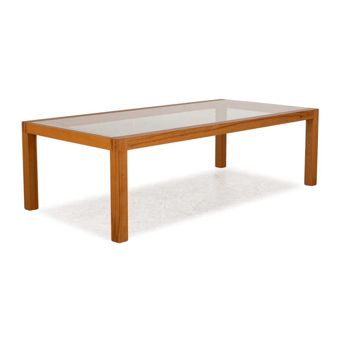 Team 7 wooden coffee table brown 140 x 70 x 42 cm