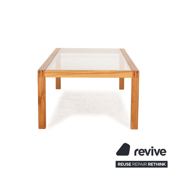 Team 7 wooden coffee table brown 140 x 70 x 42 cm