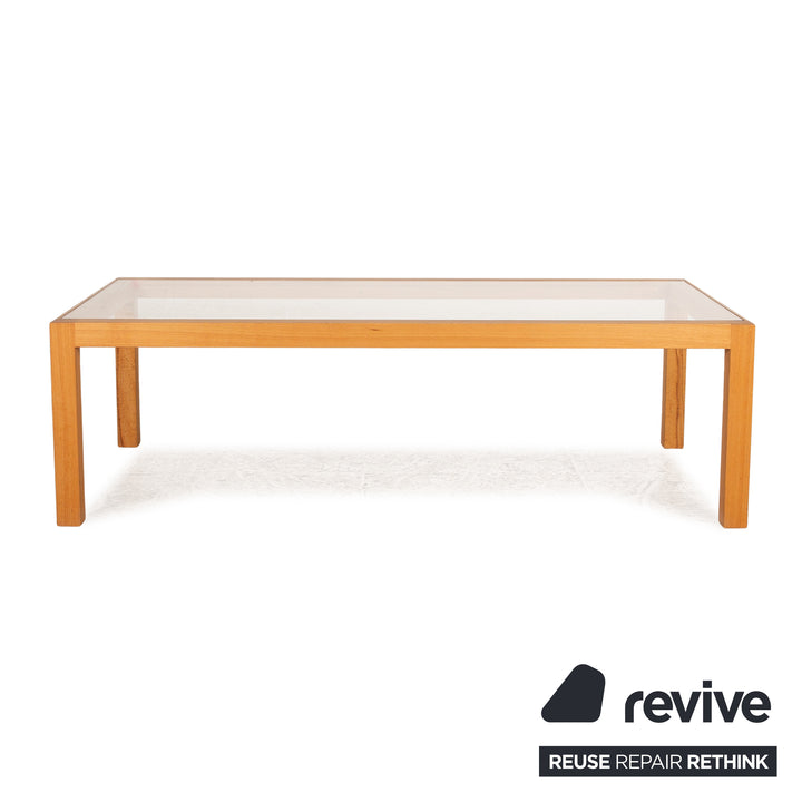 Team 7 wooden coffee table brown 140 x 70 x 42 cm