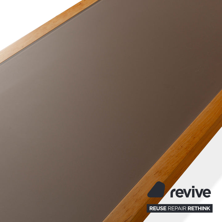 Team 7 wooden coffee table brown alder wood