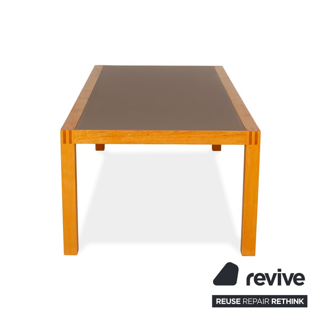 Team 7 wooden coffee table brown alder wood