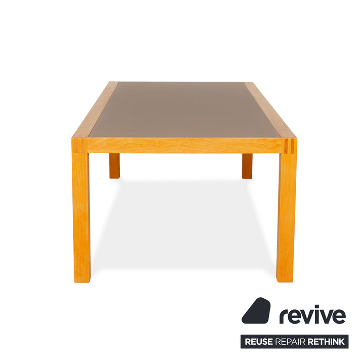 Team 7 wooden coffee table brown alder wood