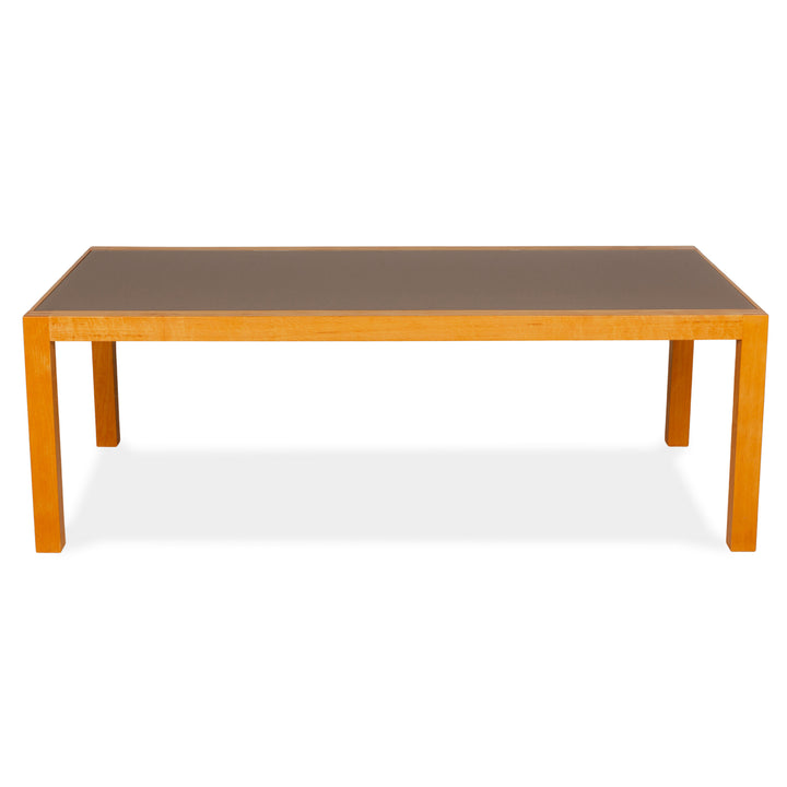 Team 7 wooden coffee table brown alder wood