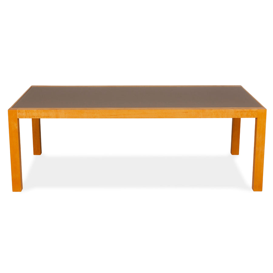 Team 7 wooden coffee table brown alder wood