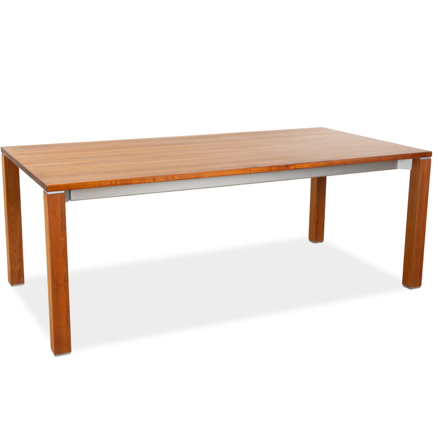 Table de salle à manger extensible en bois marron Team 7