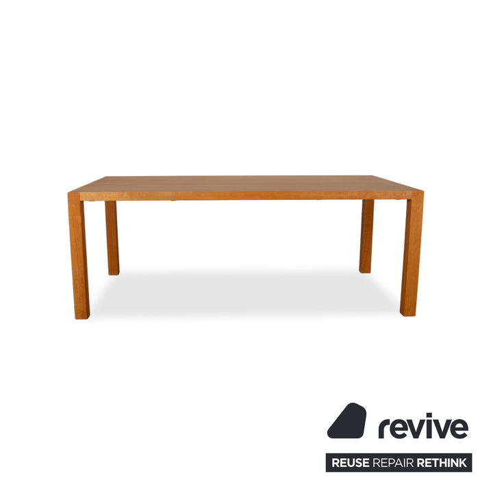 Team 7 Loft Holz Esstisch Braun Erle 200 x 100 cm