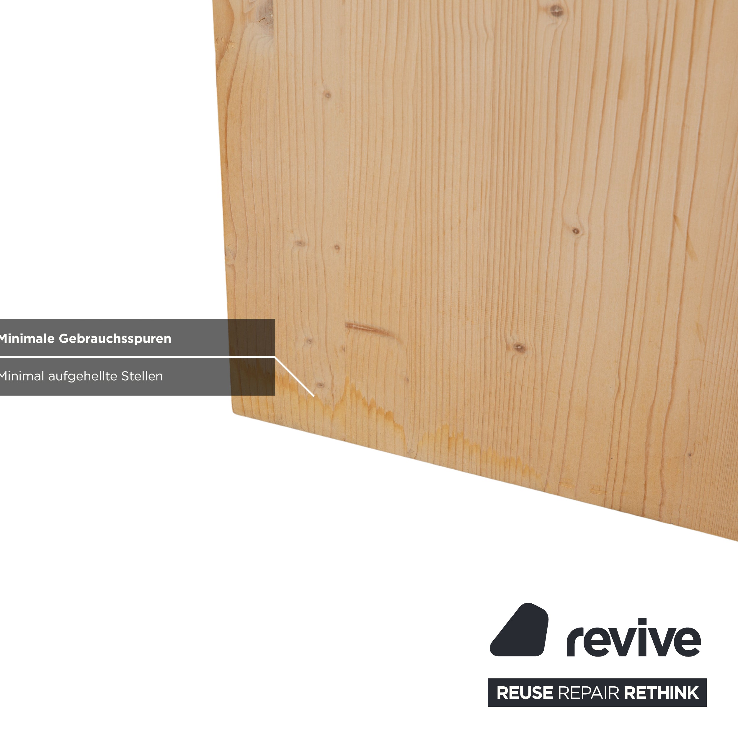 Team7 Holz 2x Nachttisch Tisch Braun