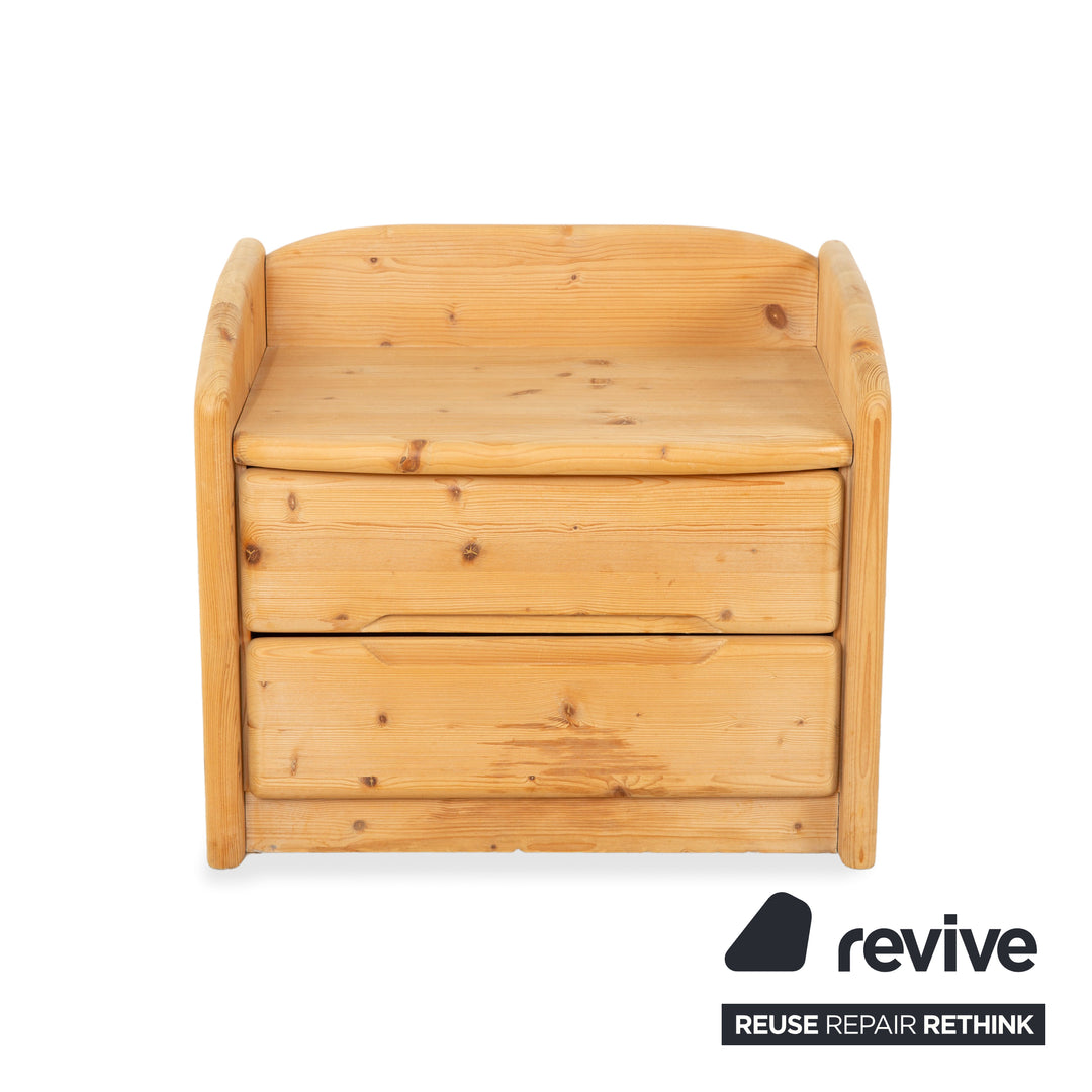 Team7 Holz 2x Nachttisch Tisch Braun