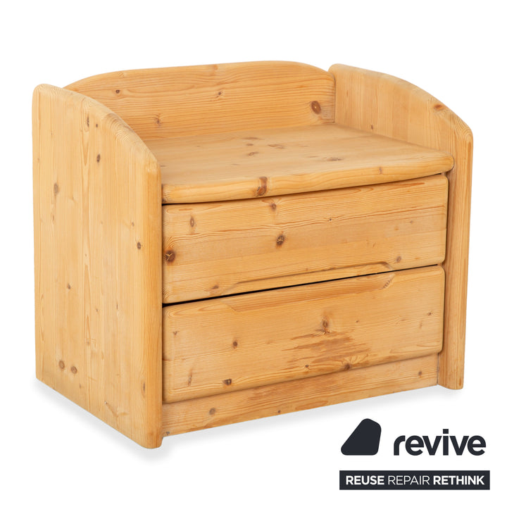 Team7 Holz 2x Nachttisch Tisch Braun