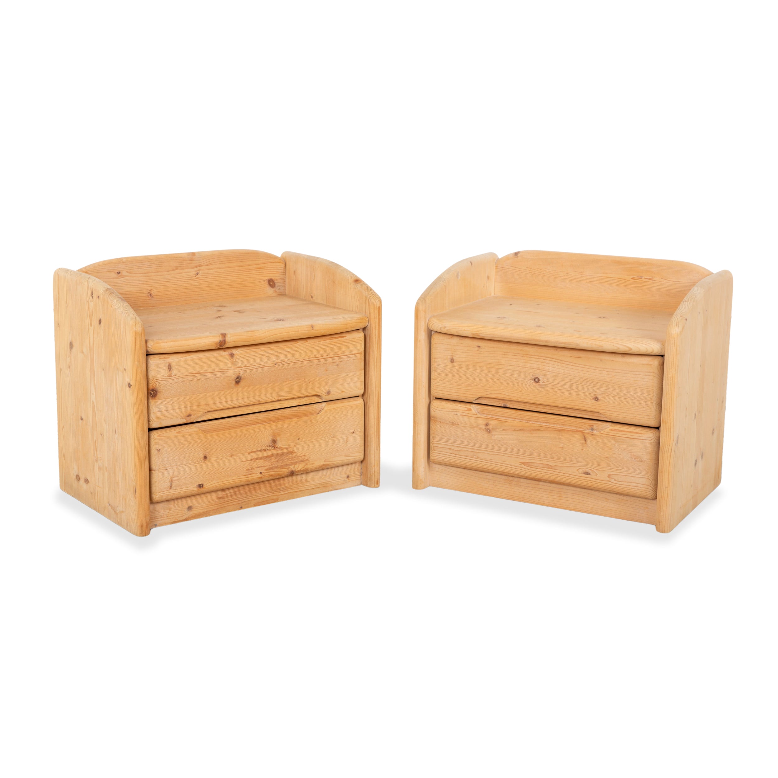 Team7 Holz 2x Nachttisch Tisch Braun