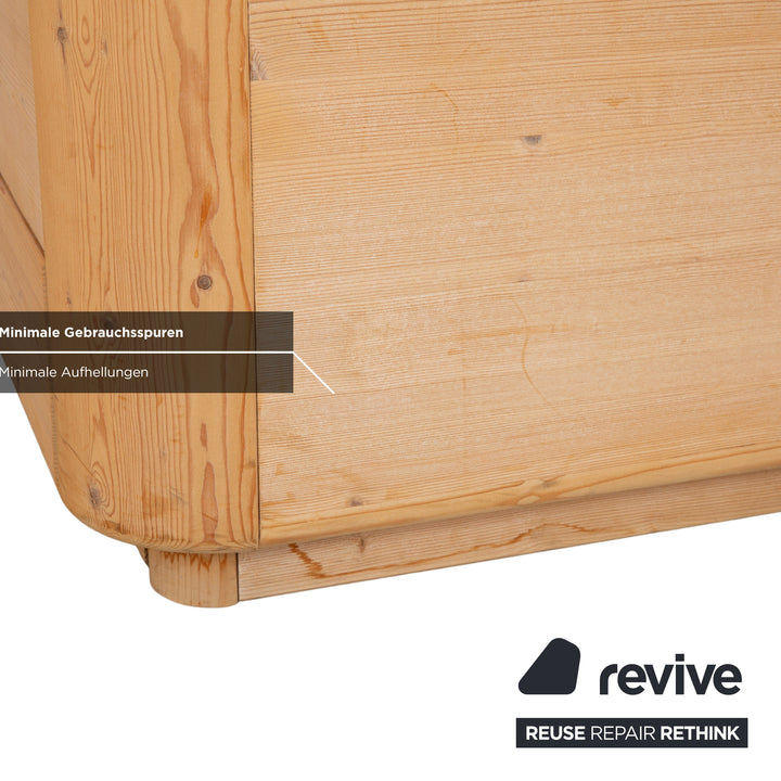 Team7 Holz Bett Braun 180x200 manuelle Funktion