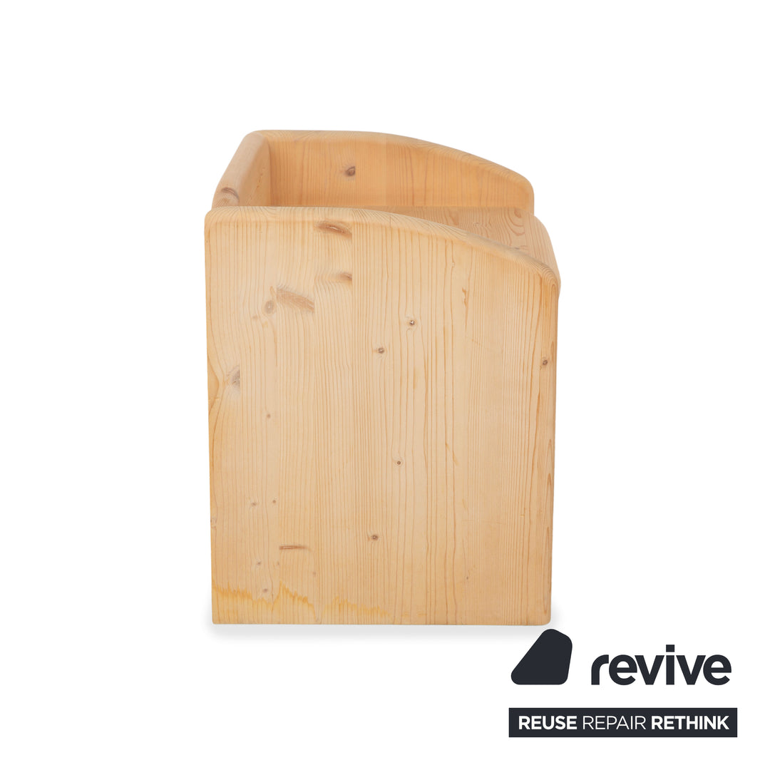 Table de chevet en bois marron Team7