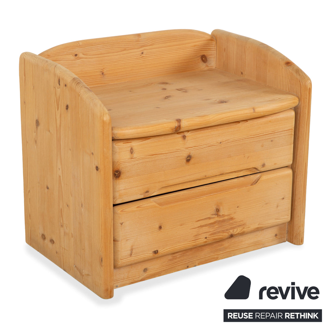 Table de chevet en bois marron Team7