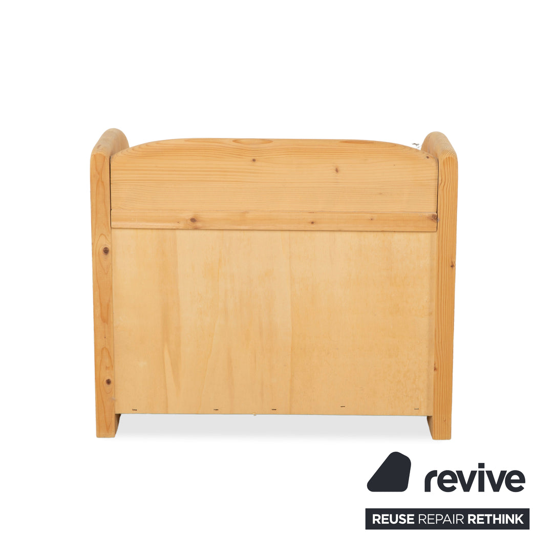 Table de chevet en bois marron Team7