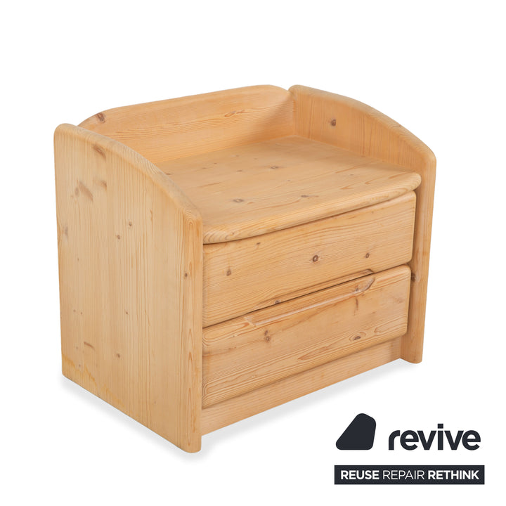 Table de chevet en bois marron Team7