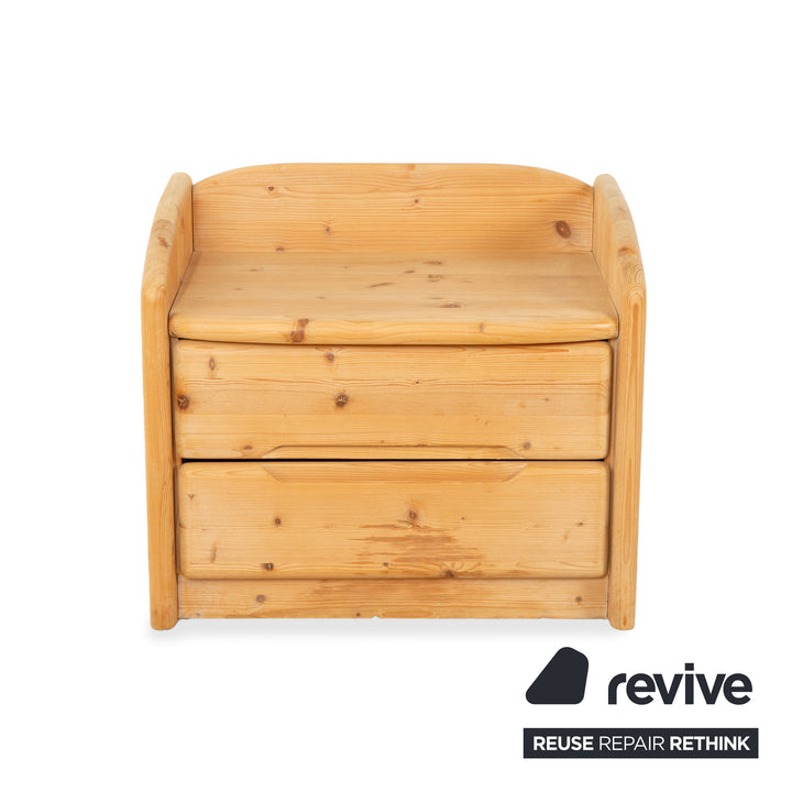 Table de chevet en bois marron Team7