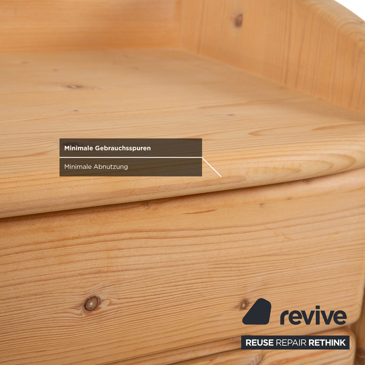 Table de chevet en bois marron Team7