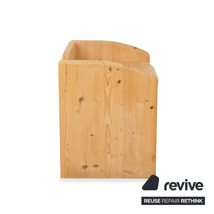 Table de chevet en bois marron Team7