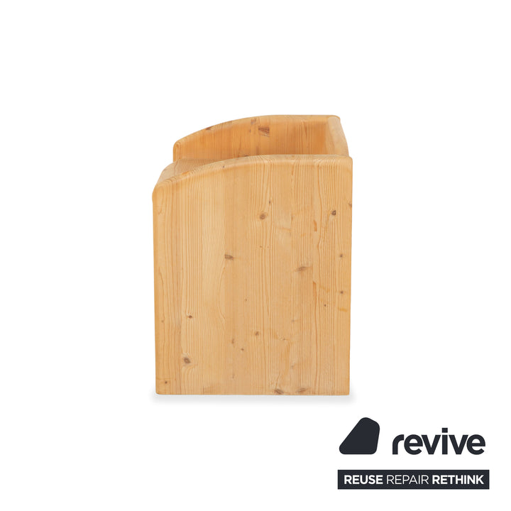 Table de chevet en bois marron Team7