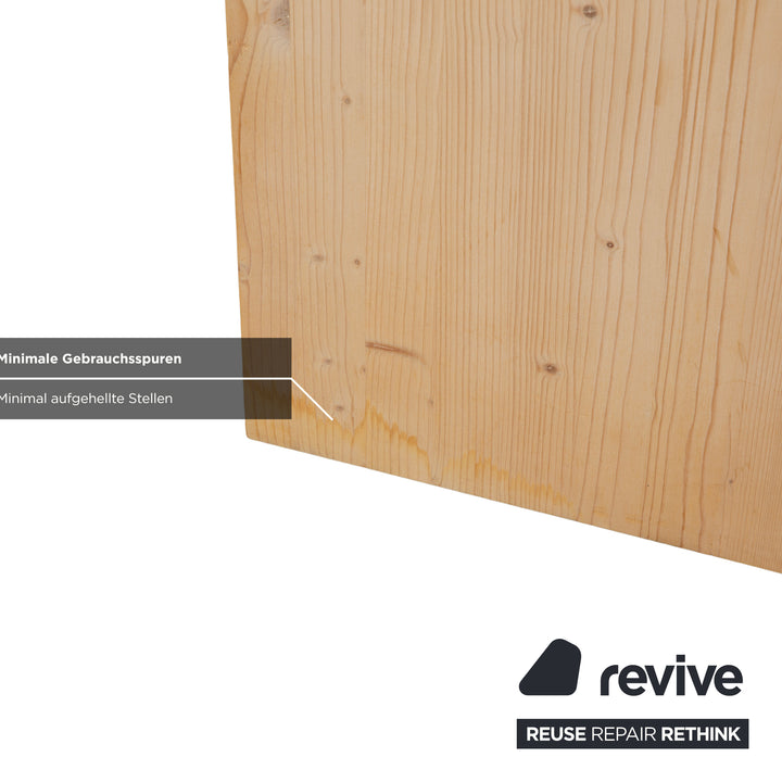 Table de chevet en bois marron Team7