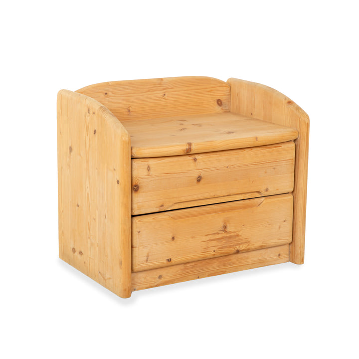 Table de chevet en bois marron Team7