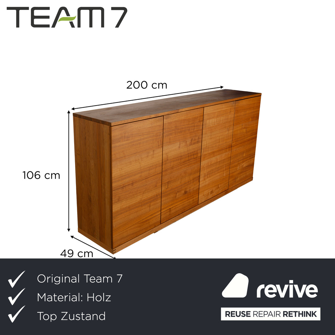 Team7 wooden sideboard brown