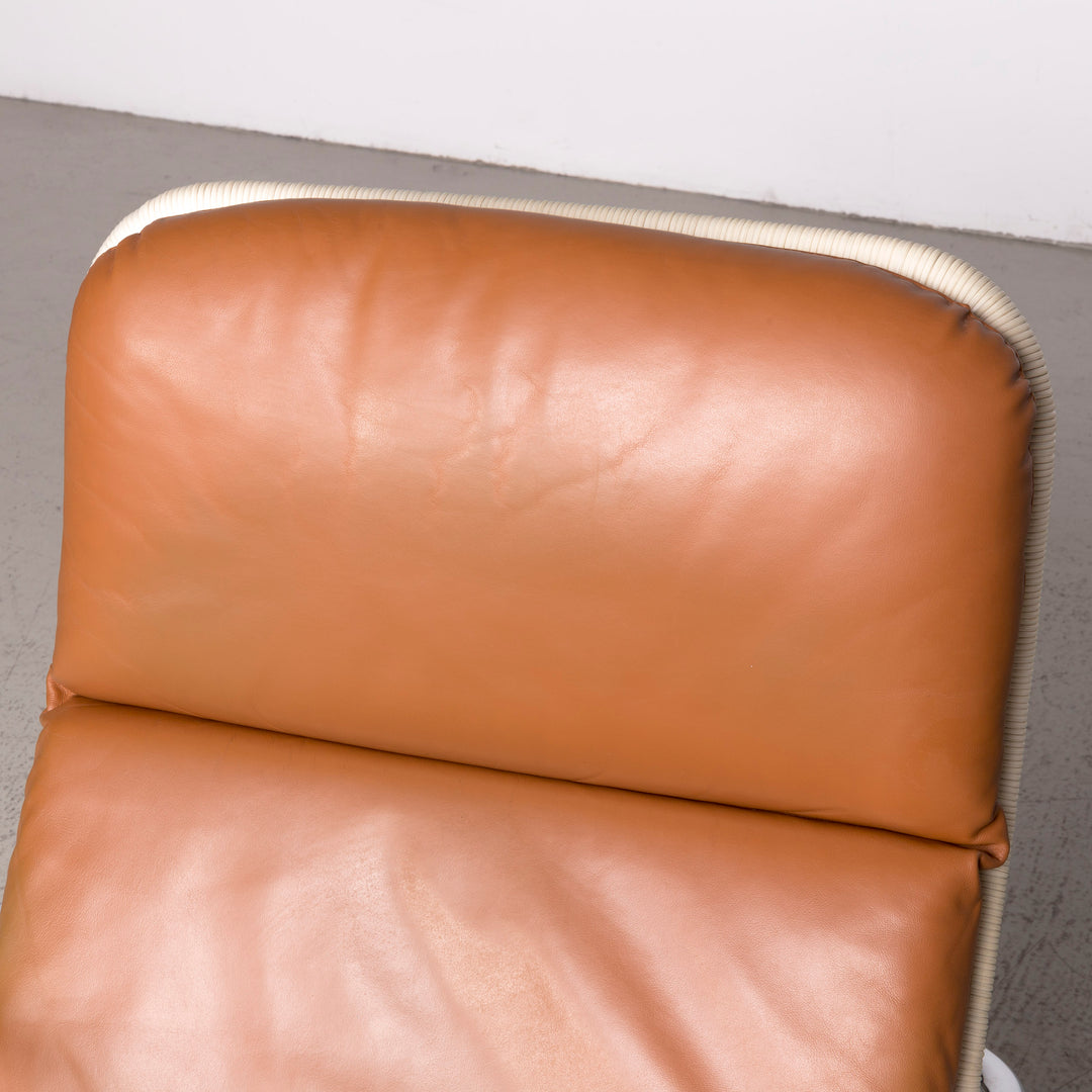 Tecta D35 C35 Designer Leather Cantilever Armchair Stool Brown Genuine Leather Chair #8019