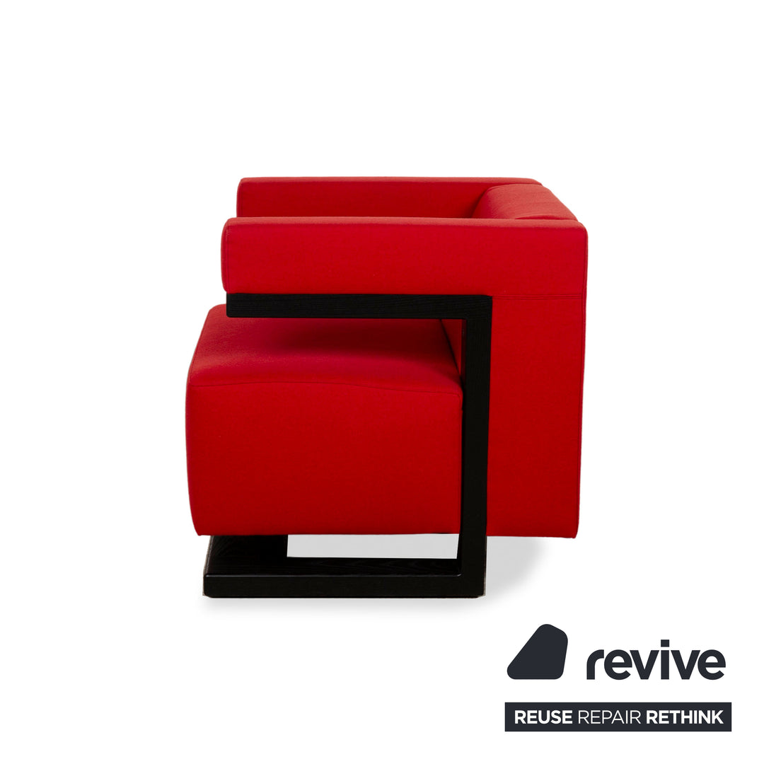 Tecta F51 Gropius fabric armchair red