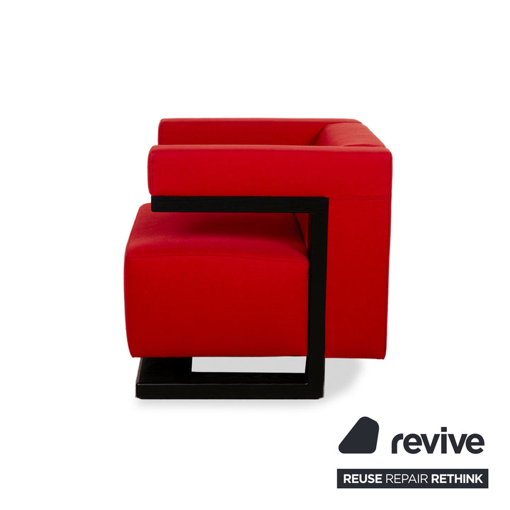 Tecta F51 Gropius fabric armchair red