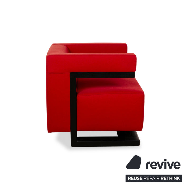 Tecta F51 Gropius fabric armchair red
