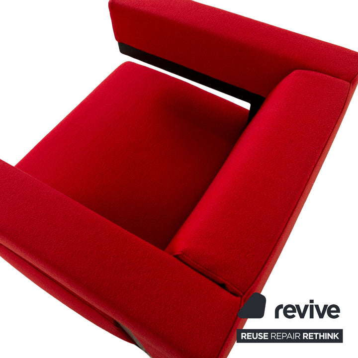 Tecta F51 Gropius fabric armchair red