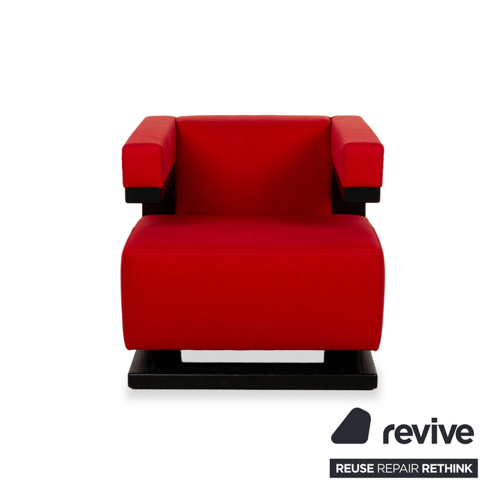 Tecta F51 Gropius fabric armchair red