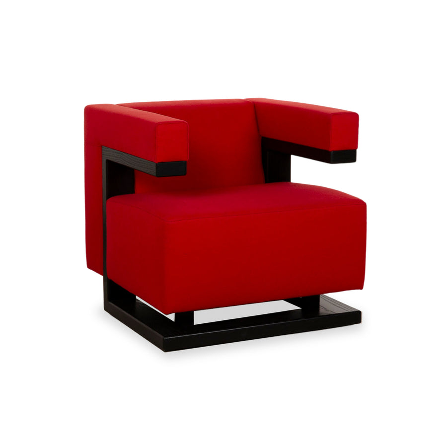 Tecta F51 Gropius Stoff Sessel Rot